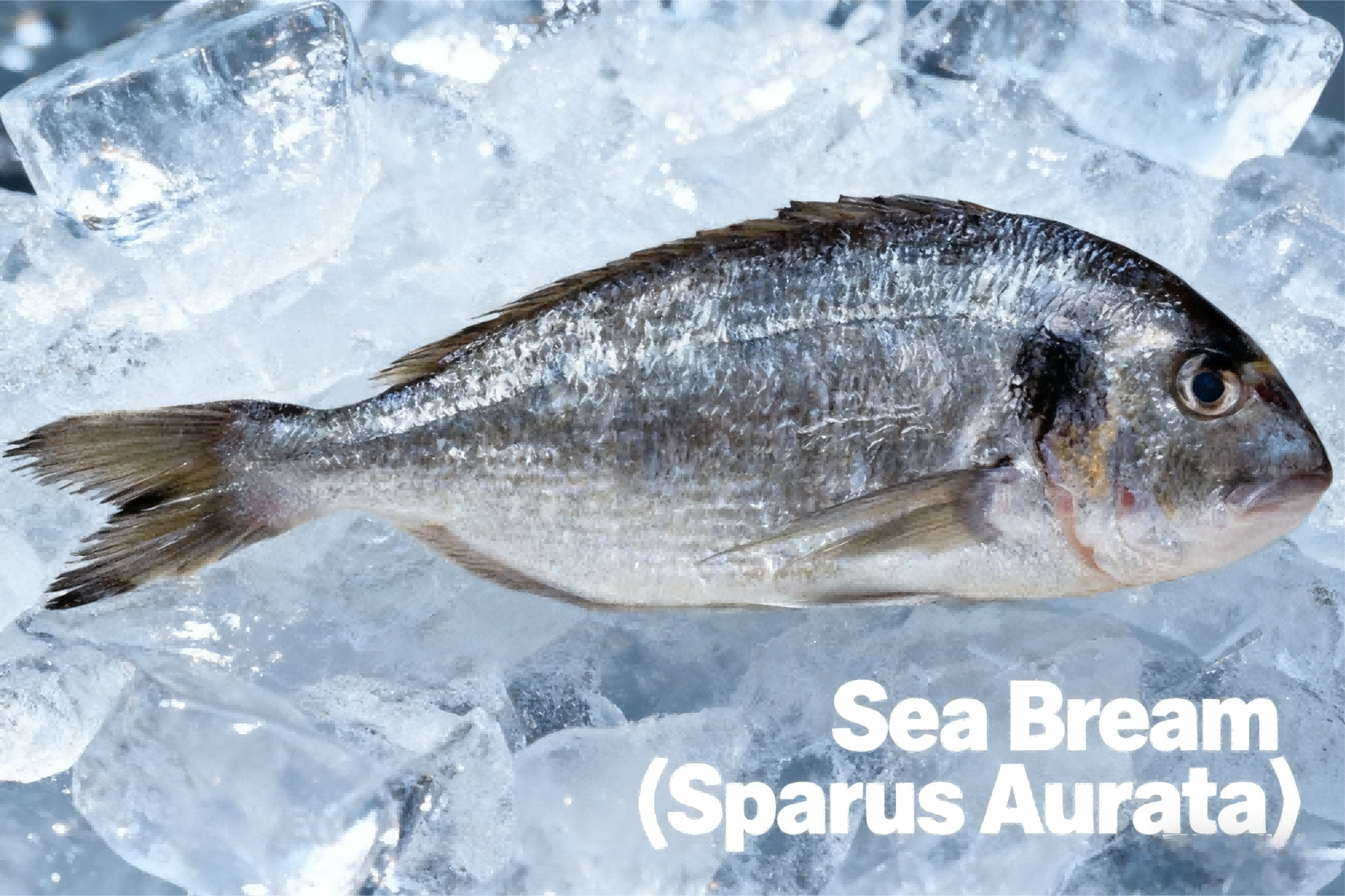 Whole Sea Bream (Sparus Aurata) ,frozen from CHF Seafood