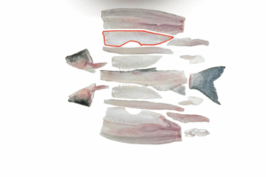 Crisp Grass Carp Fish Cuts Diagram