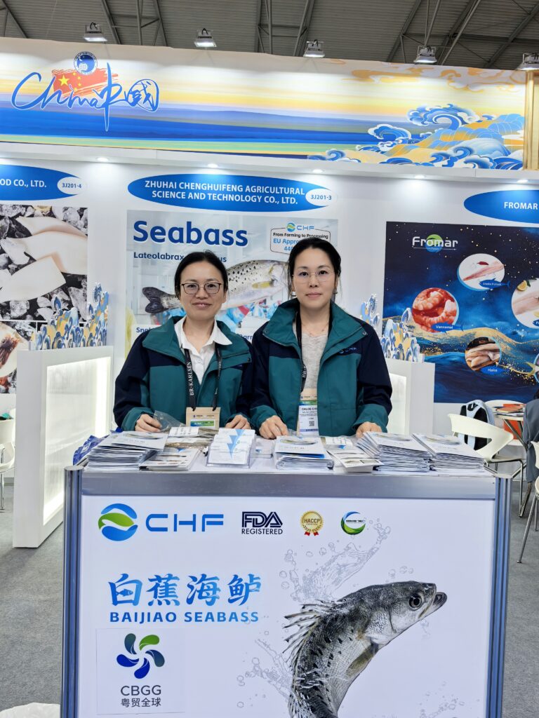 CHF Seafood Booth 3J201 at Seafood Expo Global Barcelona 2026